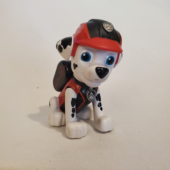 Spin Master Other - Paw Patrol Marshall Dalmatian Fire Dog Action Figure Spin Master Red Black Toy